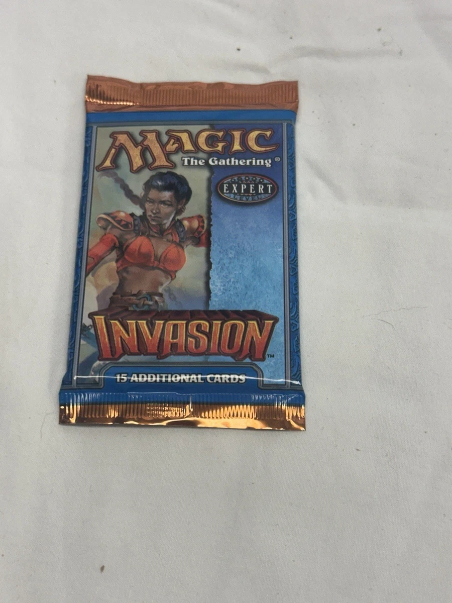 Magic: The Gathering Invasion Sealed Collectible Card Game Packs