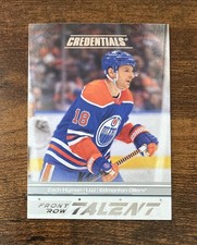 2024-25 Upper Deck Credentials Front Row Talent Zach Hyman #FRT-ZH Oilers