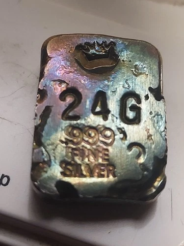 Bigfoots Big Deals-.999 Fine Silver Hand-poured Monster/Rainbow AF Toner Bar