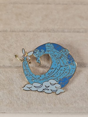 Disneyland 45th Anniversary Parade of Stars Pinocchio Blue Fairy Float Pin LE