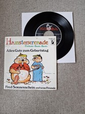 Fred Sonnenschein und seine Freunde: Hamsterserenade Vinyl Single Oldie-Schlager