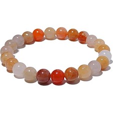 Healing Crystals Beaded Bracelets bracelet crystal natural stretch 8mm women