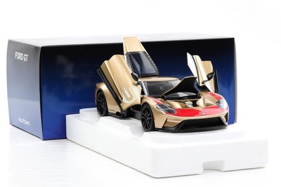 1:18 AUTOart Ford GT 2022 64 Heritage Edition Holman Moody gold red white 72928