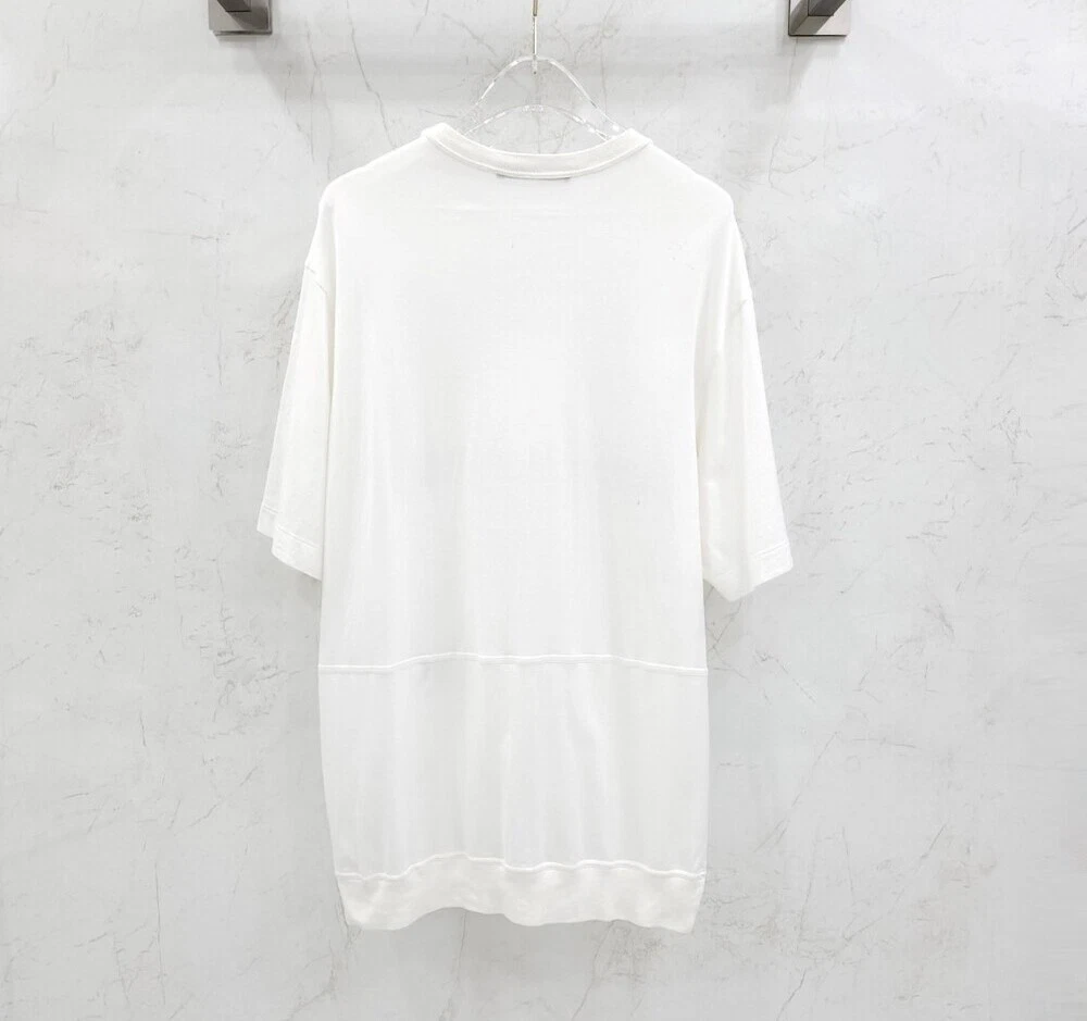 LOUIS VUITTON（LV） T shirt Louis Vuitton bianca multi logo manica corta 139979856