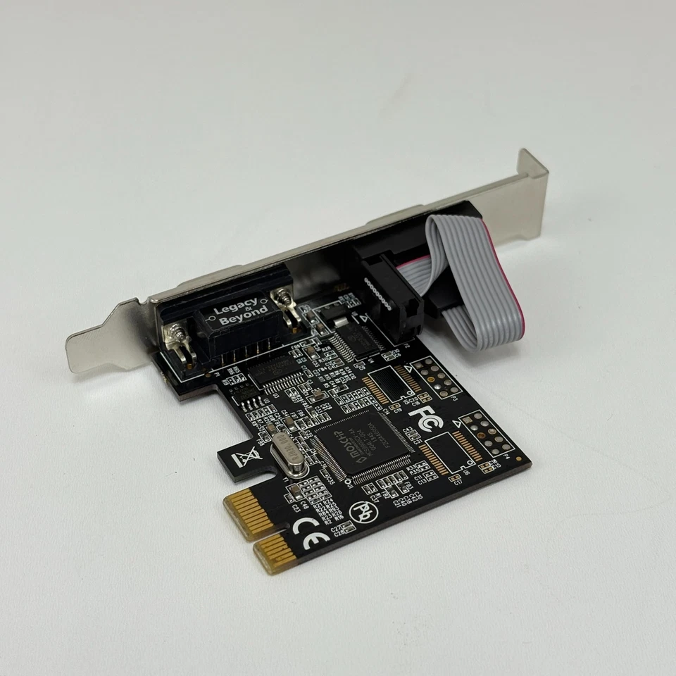 SIIG Legacy & Beyond Dual‑Serial RS‑232 PCIe Card (2‑Port, 16C550, 115.2 Kbps) - Image 2 of 4