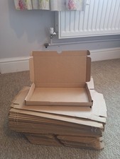 Cardboard Boxes Set of 74 Letterbox Size
