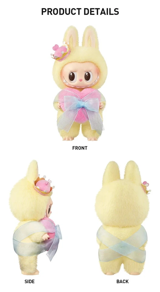 OFFICIAL AUTHENTIC POPMART LABUBU THE MONSTERS Let's Checkmate Vinyl Plush - Image 4 of 4