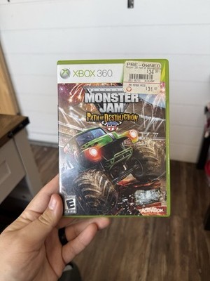 Monster Jam: Path of Destruction (Microsoft Xbox 360, 2010)