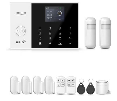PGST Smart Alarm System,Wireless Home Security Systems with Door Alarm Sensors
