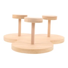 Disposable Paper Cup Holder Mug Organizer Bamboo Coffee Rack Countertop