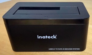 Inateck USB 3.0 auf SATA III HDD Dockingstation mit USB 3.0 Kabel