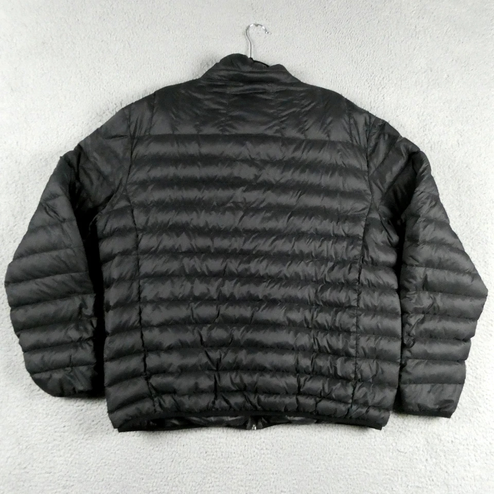 Hawke & Co Jacket Mens XXL Black Down Puffer Performance Zip Pockets 80/20 Warm - Image 2 of 4