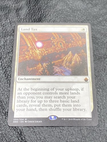 B6 Land Tax Magic the Gathering Battlebond Mythic Rare 094/254 MTG | eBay