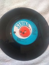 SINGLE RARE THE JEEPS HE SAW EESAW THE MUSIC GOES ROUND STRIKE RECORDS!!