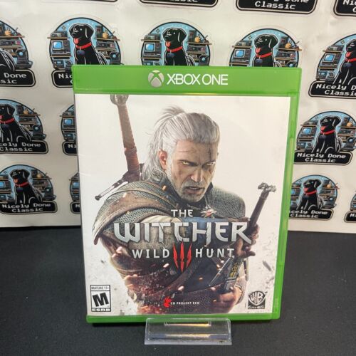 The Witcher 3: Wild Hunt Complete In Box (Microsoft Xbox One, 2015) - CIB - READ