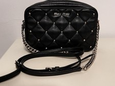 Mui Mui Studded Crossbody Bag