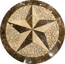 Floor Marble Medallion 40''x40''