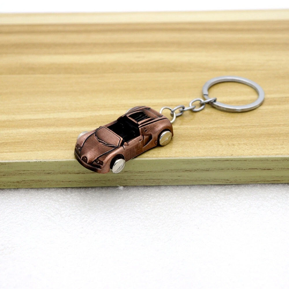 Car shape best sale keychain