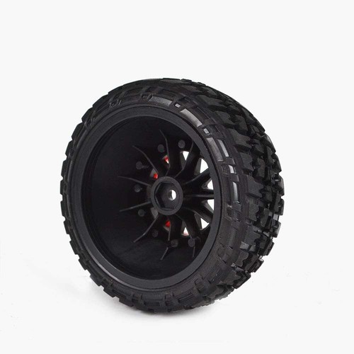 1/10 Pneumatici Ruote Esazionali 12mm per Traxxas Ford Raptor R Slash 4X4 ARRMA SENTON 3S - Foto 5 di 11