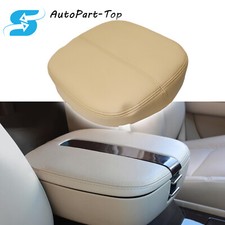 Fit For 2009-2011 Cadillac Escalade Leather Center Console Armrest Cover Tan