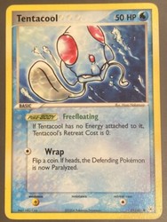 Tentacool 77/101 EX Hidden Legends Common Pokemon Card
