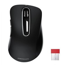 2.4G Wireless Mouse 1200 DPI Computer Wireless Mouse with USB Receiver Portab...