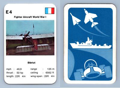 Bleriot - Fighters - ACE Trumps Card