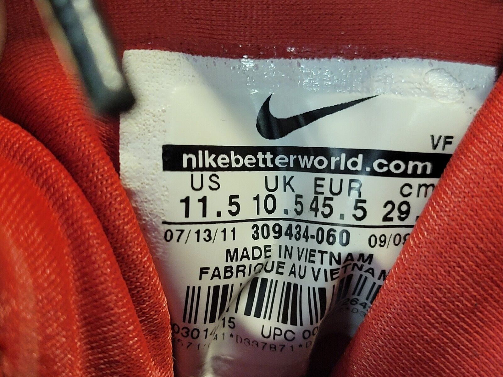 Nike Air Diamond Turf 2010 Retro Deion Sanders Re… - image 4