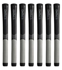 Set of 7 Winn Dri-tac LT (less Taper) Golf Grip  7LTDT-BKG