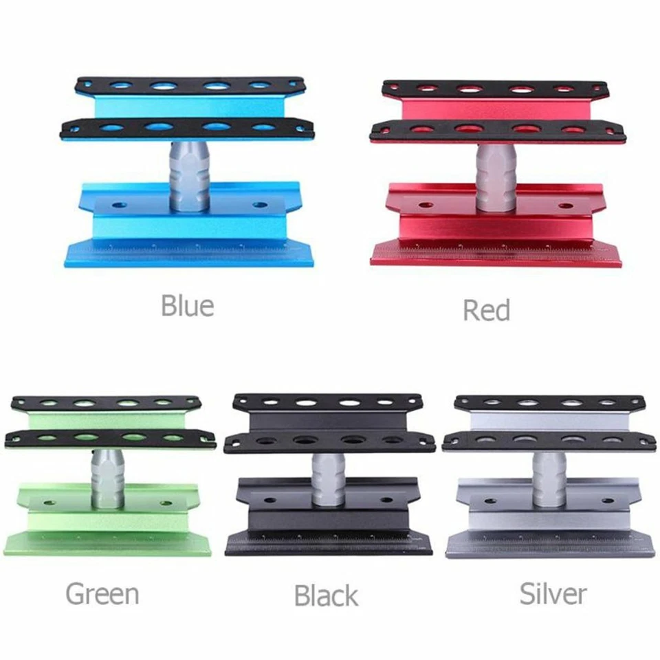 Repair Station Work Stand for 1/8 1/10 TRX4 SCX10 D90 RC Car Assembly Tools - Image 2 of 4