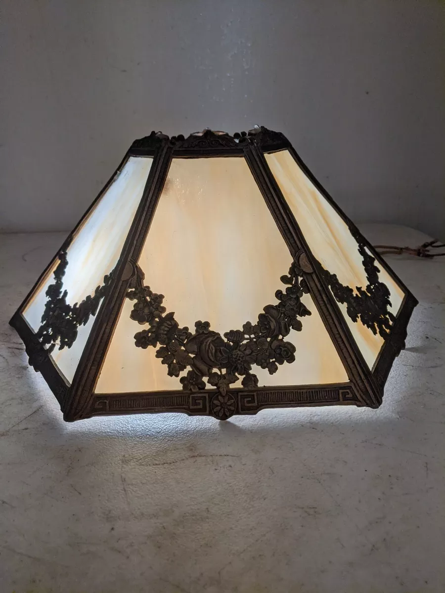Antique glass lamp shades ebay deals