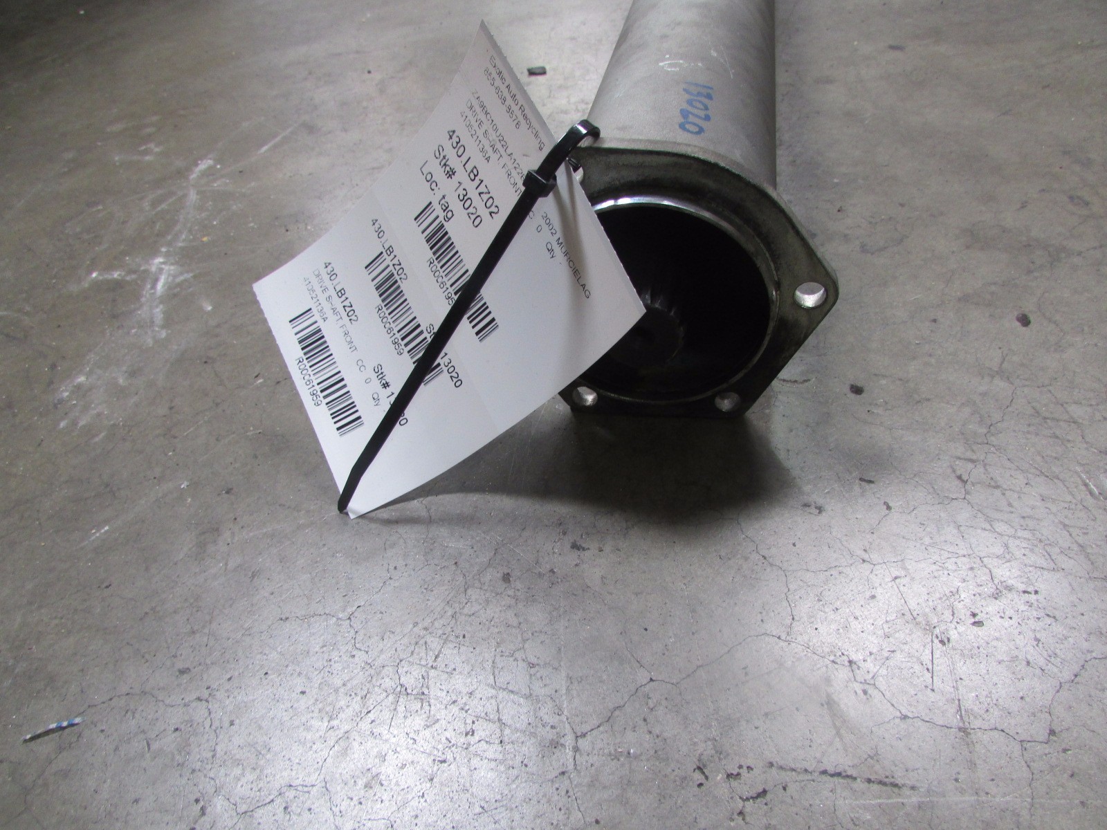 Lamborghini Murcielago, Drive Shaft, Front, Complete, Used, P/N 410521136A