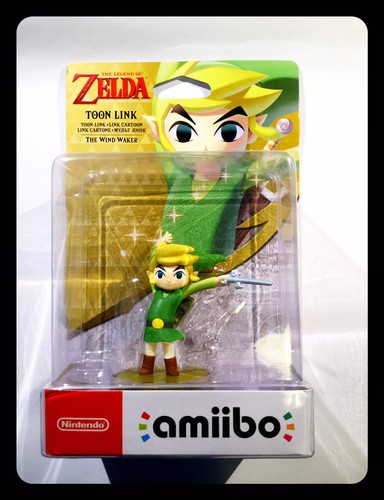 Toon Link (The Legend of Zelda: Wind Waker) - Nintendo WiiU Amiibo  (Japanese Import)