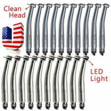 NSK Style Dental (LED Optic E-generator) Handpiece High Speed Turbine 4 Hole OEM