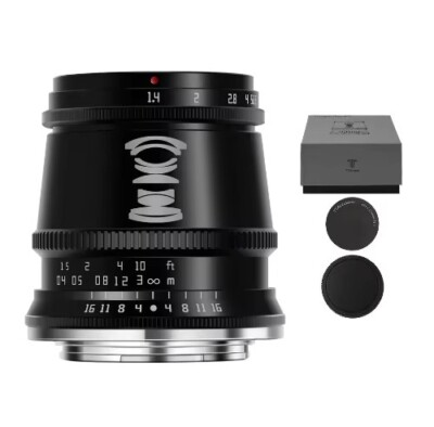 TTArtisan 17mm F1.4 APS-C Wide Angle Manual Focus Lens for Sony E-Mount Cameras