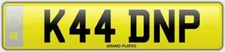 KAYDEN P KAIDEN NUMBER PLATE K44 DNP NO ADDED FEE 1992 CAR ONWARD KADEN KAYDENS