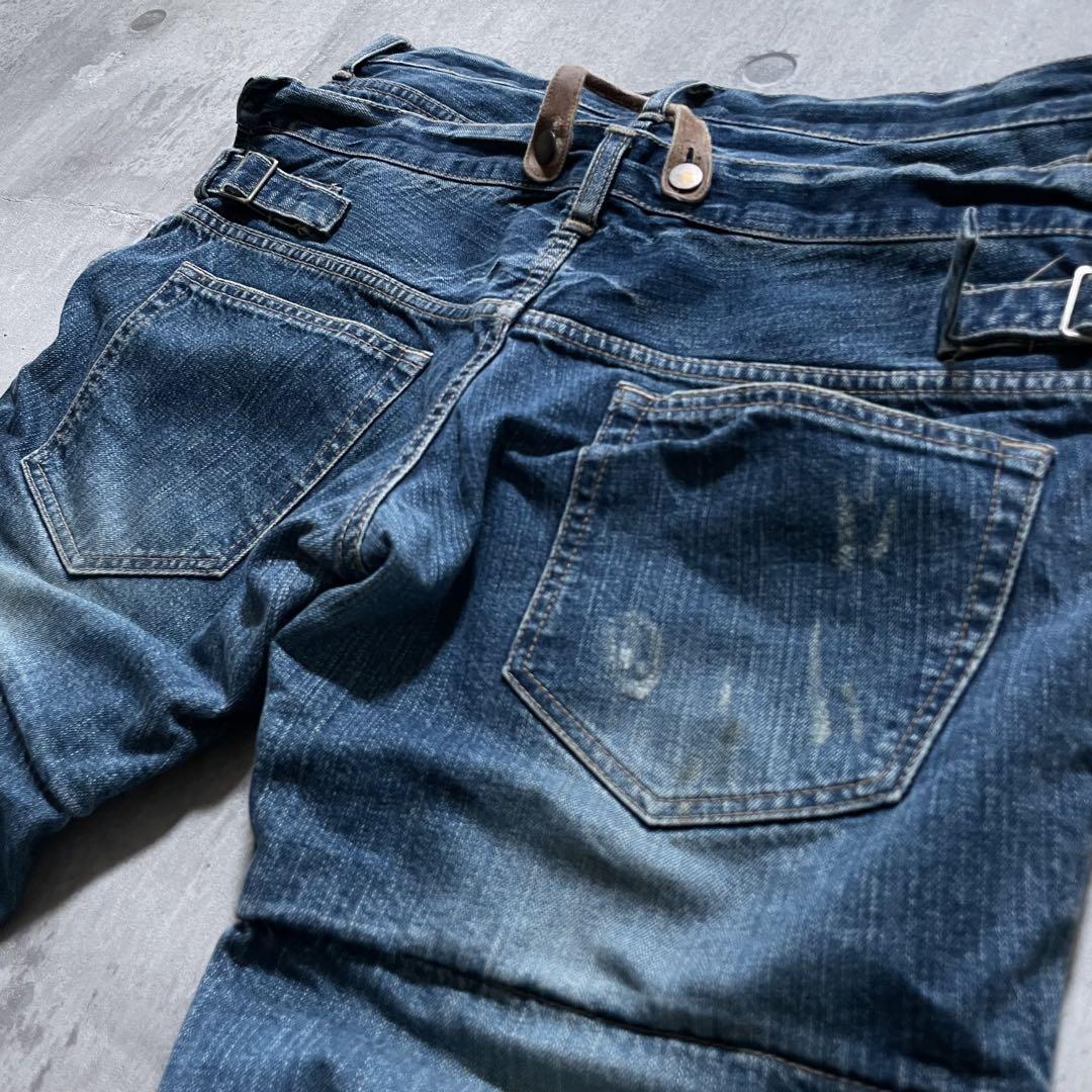 00S Archive Ppfm Double Waist Distressed Denim Pants Y2K | eBay 00S Archive Ppfm Double Waist Distressed Denim Pants Y2K | eBay