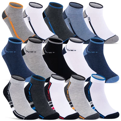 Sneaker Socken Quarter Sportsocken mit Frotteesohle Herren Damen Baumwolle - Bild 1 von 4