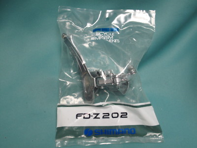 Vintage SHIMANO FD-Z202 Road Bike Double 6//7-speed Front Derailleur 28.6mm