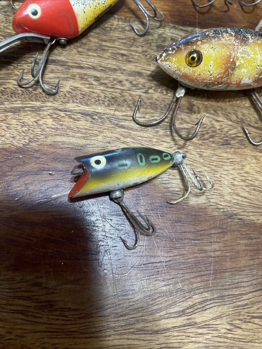 送料込み ヘドン heddon dowagiag crabwiggler Vintage 🔥HEDDON🔥 Fishing Lures. Dowagiac Crab Wiggler. SOS