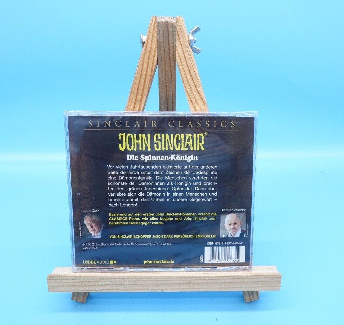 Thumbnail - Die Spinnen-königin - Folge 44 · John Sinclair Classics · Hörbuch Cd ·