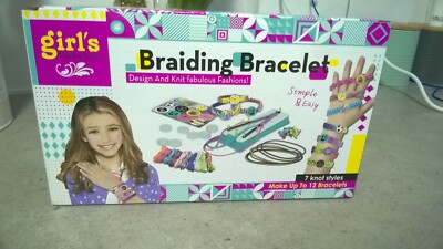 DIY Armband Herstellung Kit für Mädchen Schmuck Webstuhl Zopf Armband Hersteller Bastelsets