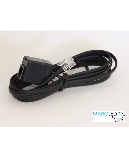 1800mm extension lead for IR sensor F01, F02, F03, F04, F05, black, Elektra