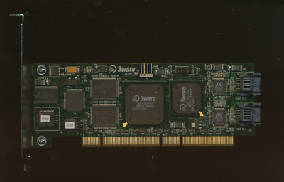 Raid-Controller 3Ware Escalade 8506-4LP PCI / PCI-X 4x SATA mit 4 SATA-Kabeln