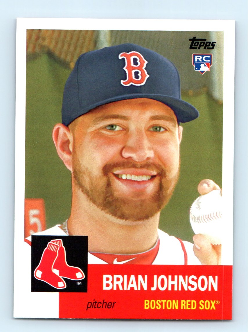 2016 Topps Archives Brian Johnson Rookie Boston Red Sox #56