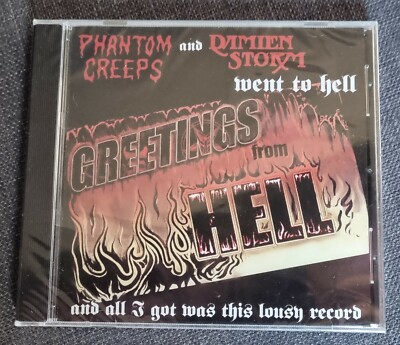Phantom Creeps and Damien Storm - Went To Hell ( CD )