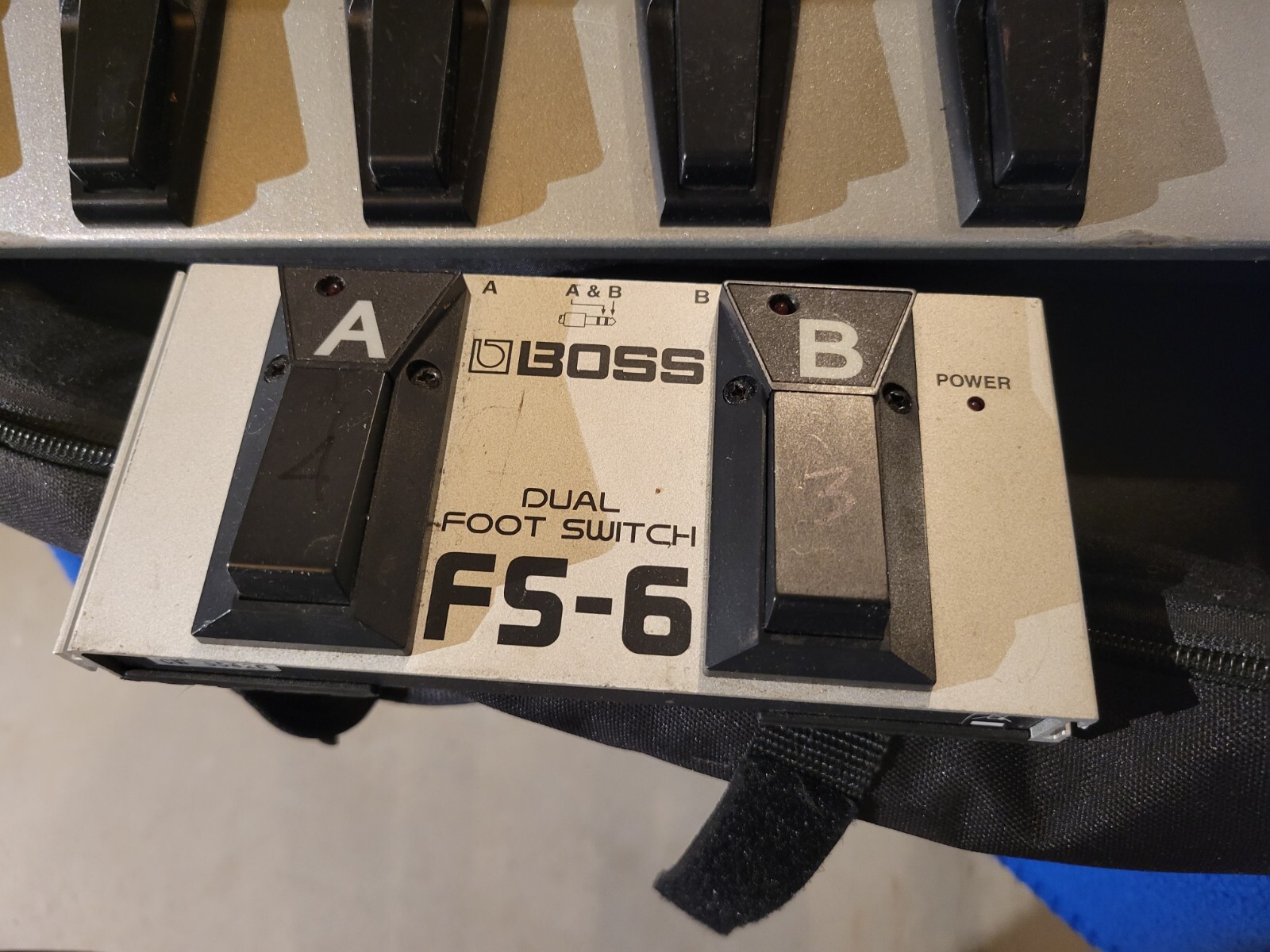 Boss GT10 Guitar Multi Effects Processor Pedal Board, with FS6, and