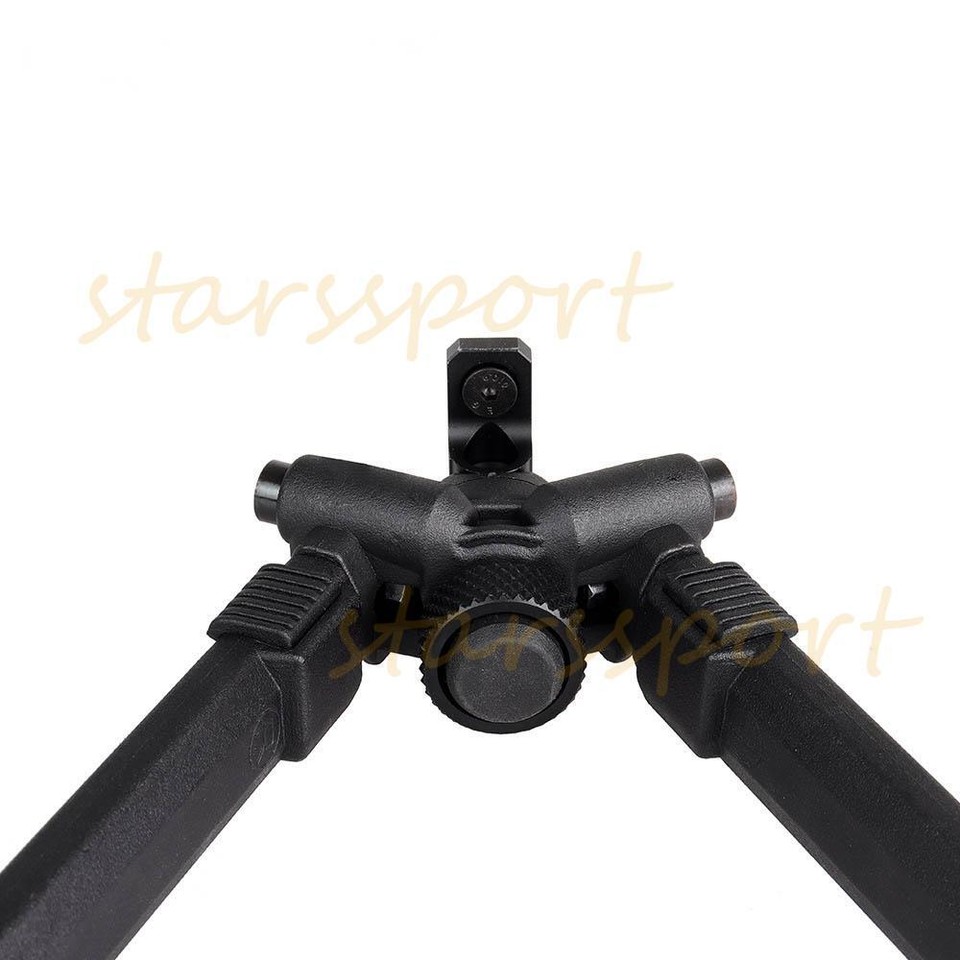 M-lok Rifle Bipod Tactical Adjustable Bipod Mount Rail Mount Aluminum 6 ...