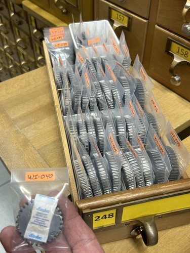 QTY 1 UNION GEAR G2030 CAMBIO ACCIAIO 20 PASSO 30 DENTI FORO 5/8” - Foto 18 di 18