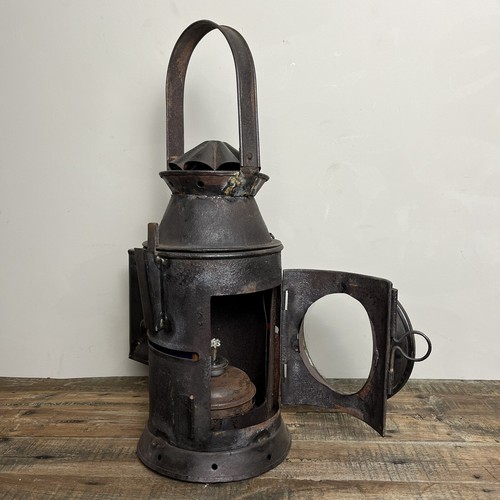 Original Railway Lantern - Vintage Railwayana - Rustic Metal Lantern - £55 each - Picture 10 of 15